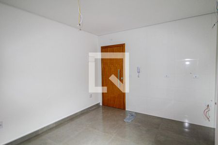 Sala/Cozinha de apartamento à venda com 2 quartos, 42m² em Jardim Santo Alberto, Santo André