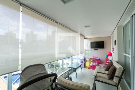 Varanda gourmet de apartamento à venda com 3 quartos, 130m² em Baeta Neves, São Bernardo do Campo