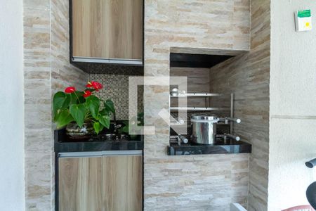 Varanda gourmet de apartamento à venda com 3 quartos, 130m² em Baeta Neves, São Bernardo do Campo