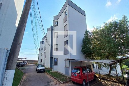 Fachada do bloco de apartamento para alugar com 1 quarto, 48m² em Jardim São Vicente, Campinas
