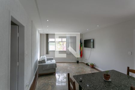 Sala de apartamento à venda com 4 quartos, 133m² em Santa Tereza, Belo Horizonte