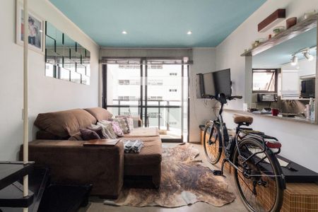 Sala de apartamento à venda com 1 quarto, 113m² em Paraíso, São Paulo