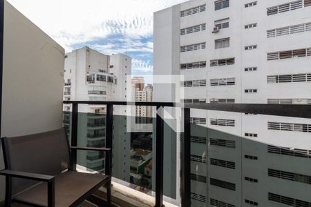 Sala - vaanda de apartamento à venda com 1 quarto, 113m² em Paraíso, São Paulo