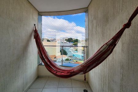 Varanda de apartamento à venda com 2 quartos, 77m² em Nova Gerty, São Caetano do Sul