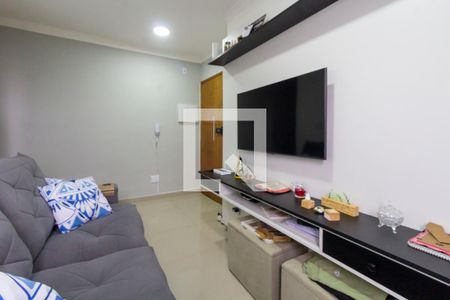 Sala de apartamento à venda com 1 quarto, 60m² em Vila Carmosina, São Paulo