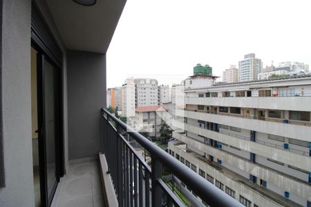 Studio para alugar com 23m², 1 quarto e sem vagaVaranda da suíte 