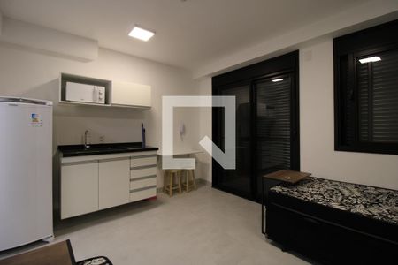 Studio para alugar com 23m², 1 quarto e sem vagaSuíte 