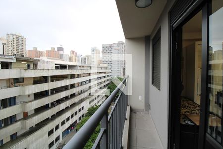 Studio para alugar com 23m², 1 quarto e sem vagaVaranda da suíte 