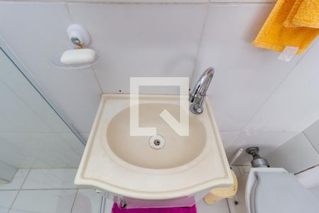 Apartamento para alugar com 32m², 1 quarto e sem vaga Apartamento para alugar com 32m², 1 quarto e sem vagaDetalhe - Banheiro