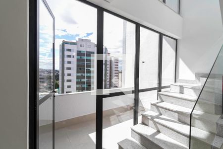 Varanda de apartamento à venda com 4 quartos, 140m² em Pampulha, Belo Horizonte