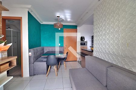 Sala de apartamento à venda com 2 quartos, 50m² em Utinga, Santo André