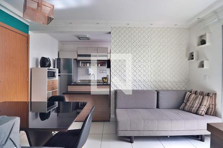 Sala de apartamento à venda com 2 quartos, 50m² em Utinga, Santo André