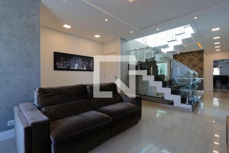 Sala de Estar de casa à venda com 3 quartos, 220m² em Vila Basileia, São Paulo