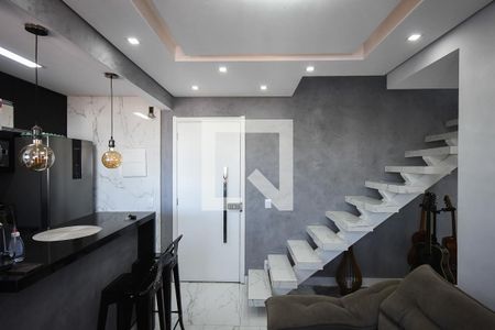 Sala de apartamento à venda com 3 quartos, 89m² em Jardim Novo Taboão, São Paulo