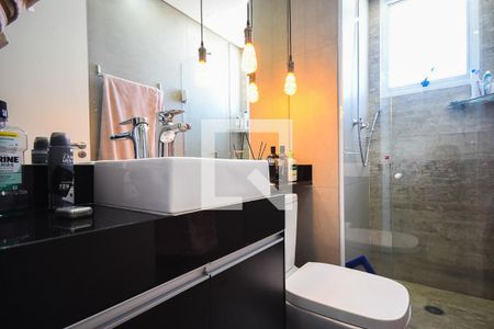 Apartamento à venda com 89m², 3 quartos e sem vagaBanheiro suíte da cobertura