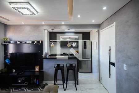 Sala de apartamento à venda com 3 quartos, 89m² em Jardim Novo Taboão, São Paulo