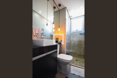 Apartamento à venda com 89m², 3 quartos e sem vagaBanheiro suíte da cobertura