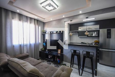 Sala de apartamento à venda com 3 quartos, 89m² em Jardim Novo Taboão, São Paulo