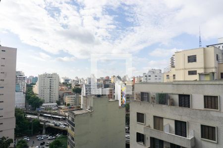 Studio à venda com 25m², 1 quarto e sem vagaVista da Sacada