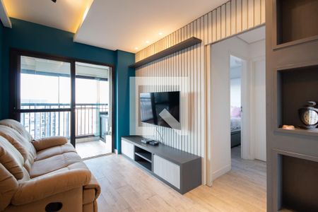 Sala de apartamento para alugar com 1 quarto, 40m² em Continental, Osasco