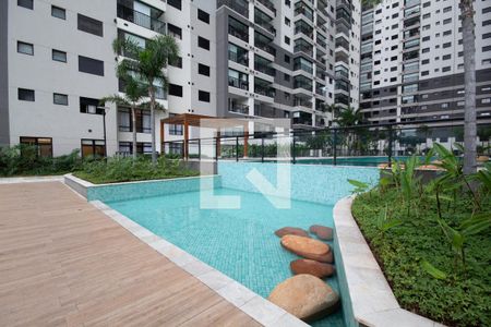 Apartamento para alugar com 40m², 1 quarto e 1 vaga Apartamento para alugar com 40m², 1 quarto e 1 vagaÁrea comum - Piscina