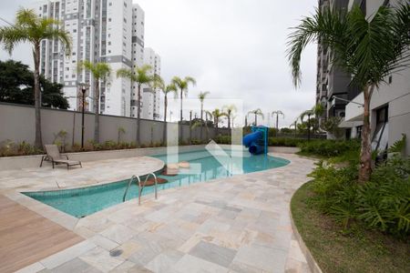 Apartamento para alugar com 40m², 1 quarto e 1 vaga Apartamento para alugar com 40m², 1 quarto e 1 vagaÁrea comum - Piscina