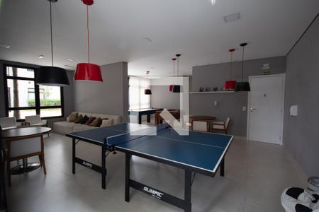 Apartamento para alugar com 40m², 1 quarto e 1 vaga Apartamento para alugar com 40m², 1 quarto e 1 vagaSalão de jogos