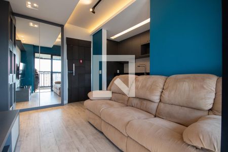 Sala de apartamento para alugar com 1 quarto, 40m² em Continental, Osasco