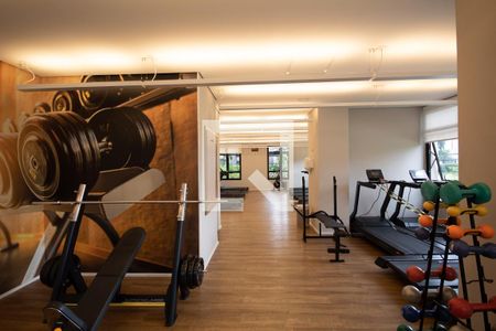 Área comum - Academia de apartamento para alugar com 1 quarto, 40m² em Continental, Osasco