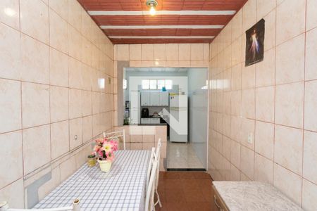 Sala de Jantar de casa para alugar com 3 quartos, 120m² em Cardoso, Contagem