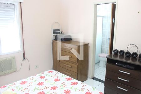 Suite de apartamento para alugar com 1 quarto, 54m² em Centro, São Vicente