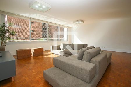 Sala de apartamento à venda com 4 quartos, 190m² em Jardim das Bandeiras, São Paulo