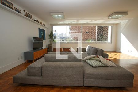 Sala de apartamento à venda com 4 quartos, 190m² em Jardim das Bandeiras, São Paulo