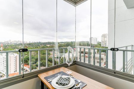 Studio para alugar com 20m², 1 quarto e sem vagaVaranda