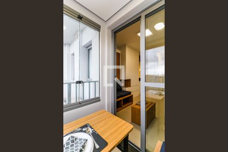 Studio para alugar com 20m², 1 quarto e sem vagaVaranda