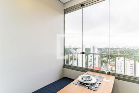 Studio para alugar com 20m², 1 quarto e sem vagaVaranda