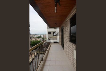 Varanda da Sala de apartamento para alugar com 3 quartos, 89m² em Irajá, Rio de Janeiro
