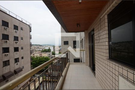 Varanda da Sala de apartamento para alugar com 3 quartos, 89m² em Irajá, Rio de Janeiro