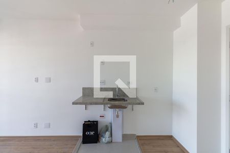 Cozinha de apartamento para alugar com 1 quarto, 33m² em Indianópolis, São Paulo