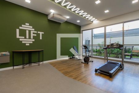Academia de apartamento para alugar com 1 quarto, 33m² em Indianópolis, São Paulo