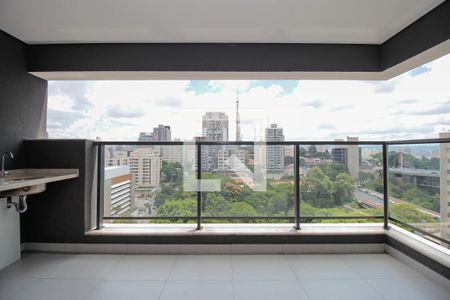 Varanda da Sala de apartamento à venda com 2 quartos, 98m² em Pinheiros, São Paulo