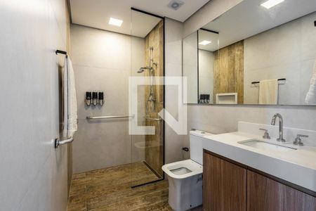 Apartamento à venda com 60m², 1 quarto e 2 vagasBanheiro da Suíte