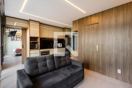 Sala de apartamento à venda com 1 quarto, 60m² em Pinheiros, São Paulo