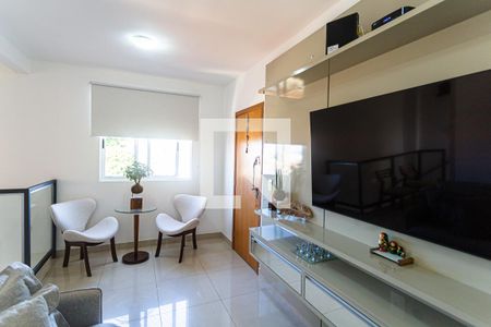 Sala de apartamento à venda com 3 quartos, 140m² em Colégio Batista, Belo Horizonte