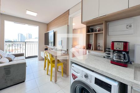 Sala de apartamento à venda com 1 quarto, 28m² em Água Branca, São Paulo