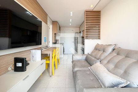 Sala de apartamento à venda com 1 quarto, 28m² em Água Branca, São Paulo