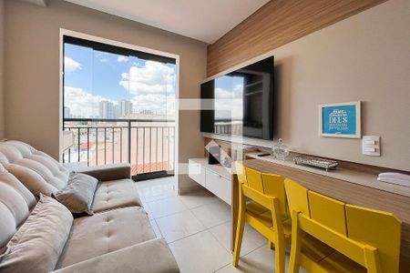 Sala de apartamento à venda com 1 quarto, 28m² em Água Branca, São Paulo
