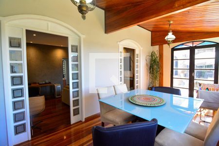 Sala de Jantar de apartamento à venda com 4 quartos, 143m² em Luxemburgo, Belo Horizonte