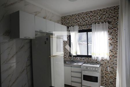 Cozinha  de kitnet/studio para alugar com 1 quarto, 43m² em Canto do Forte, Praia Grande