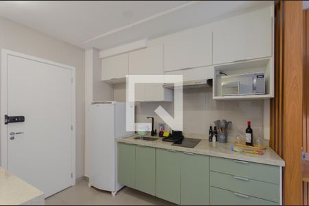 Cozinha e Área de Serviço de kitnet/studio para alugar com 1 quarto, 29m² em Vila Mariana, São Paulo